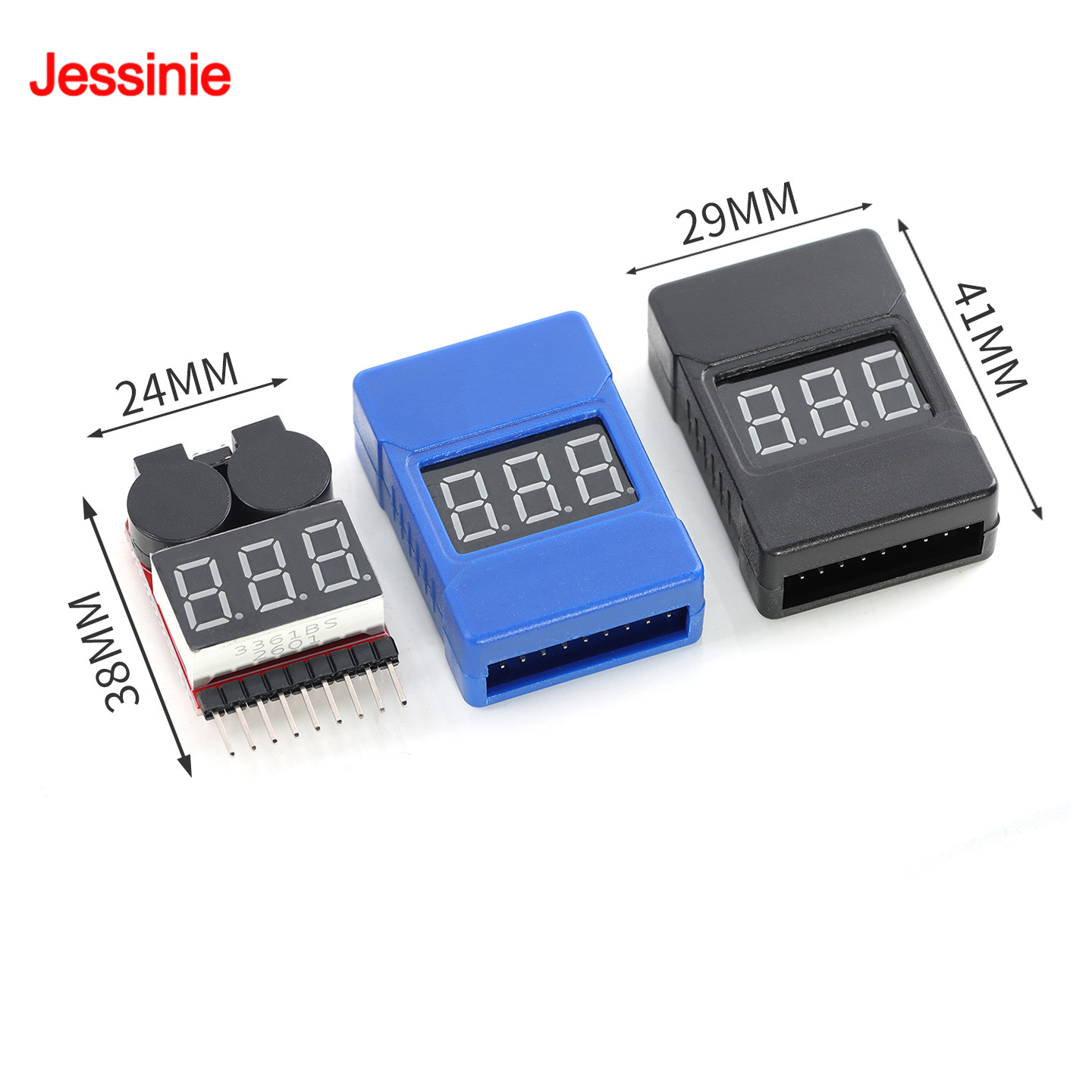 Battery Monitor Coulometer - شاشة عرض الجهد الكهربائي مع جهاز