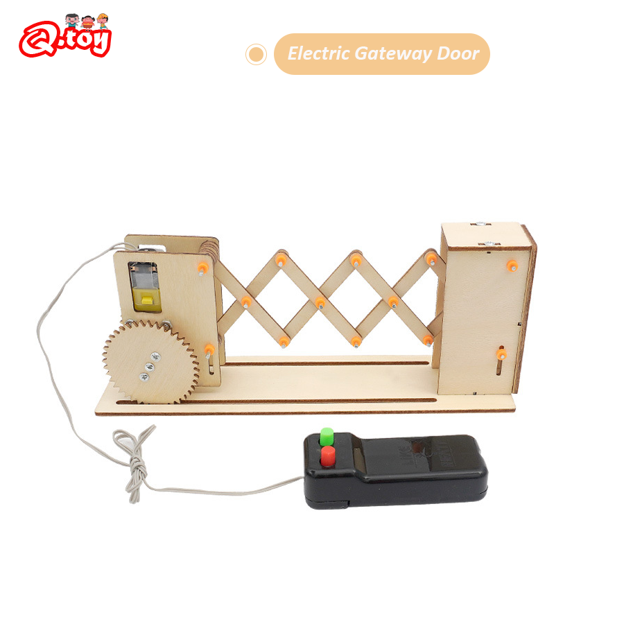 Renewable Energy Model - DIY نموذج باب البوابة الكهربائية للأطفال