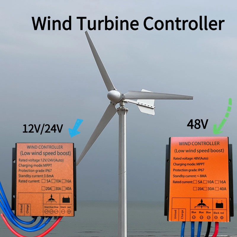 Renewable Energy Model - وحدة تحكم لتوليد طاقة الرياح بتقنية