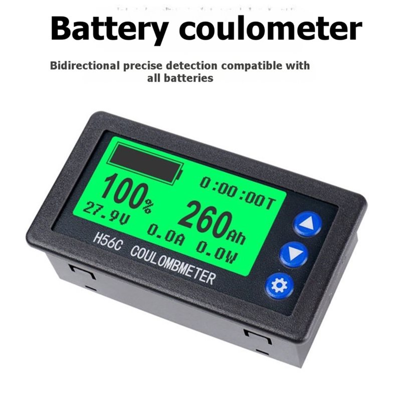 【EYEL! جديد!】 جهاز اختبار سعة  - مراجعة Battery Monitor Coulometer وسعره