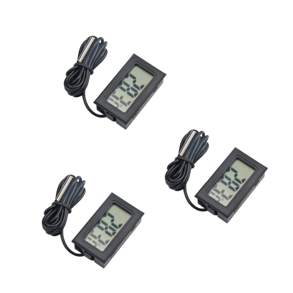 Mini LCD ميزان الحرارة الرقمي  - مراجعة Battery Monitor Coulometer وسعره