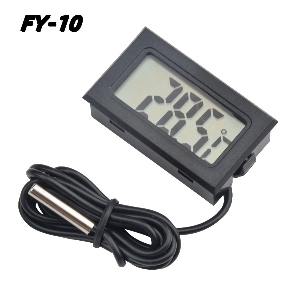 Mini LCD ميزان الحرارة الرقمي  - مراجعة Battery Monitor Coulometer وسعره