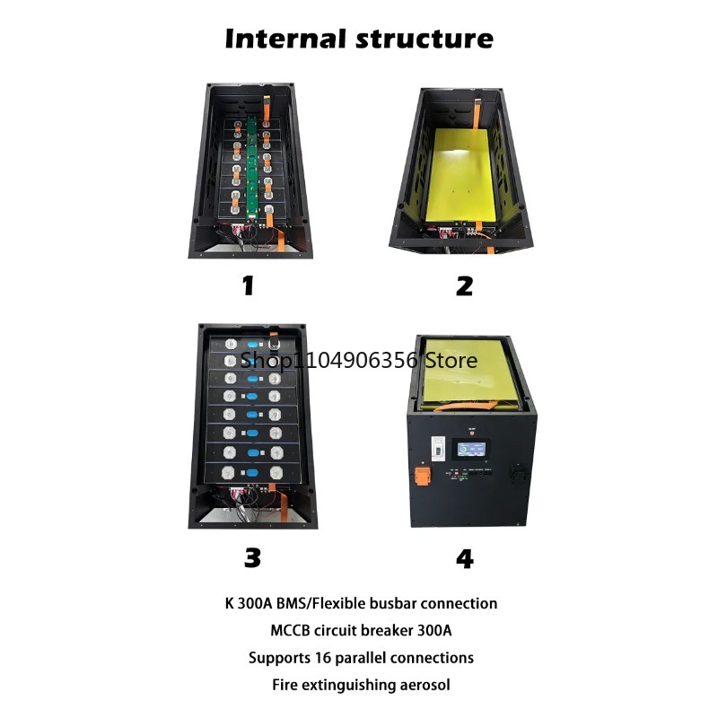 صندوق بطارية MB56 بسعة 628 أمب - مراجعة Energy Storage Rack وسعره