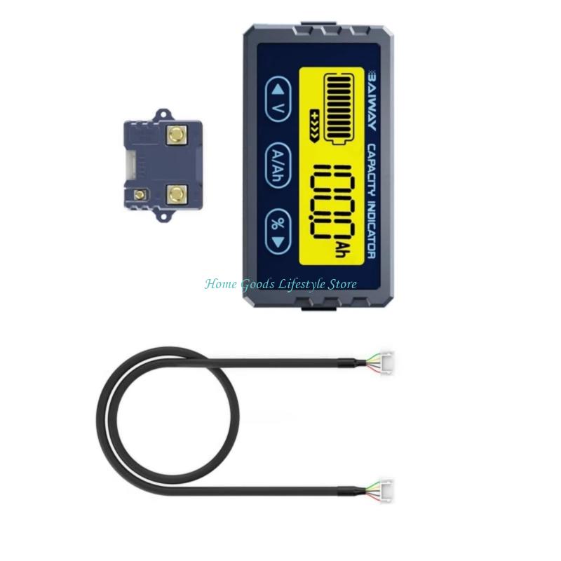 E74E مقياس الكولومتر عالي الدق - مراجعة Battery Monitor Coulometer وسعره