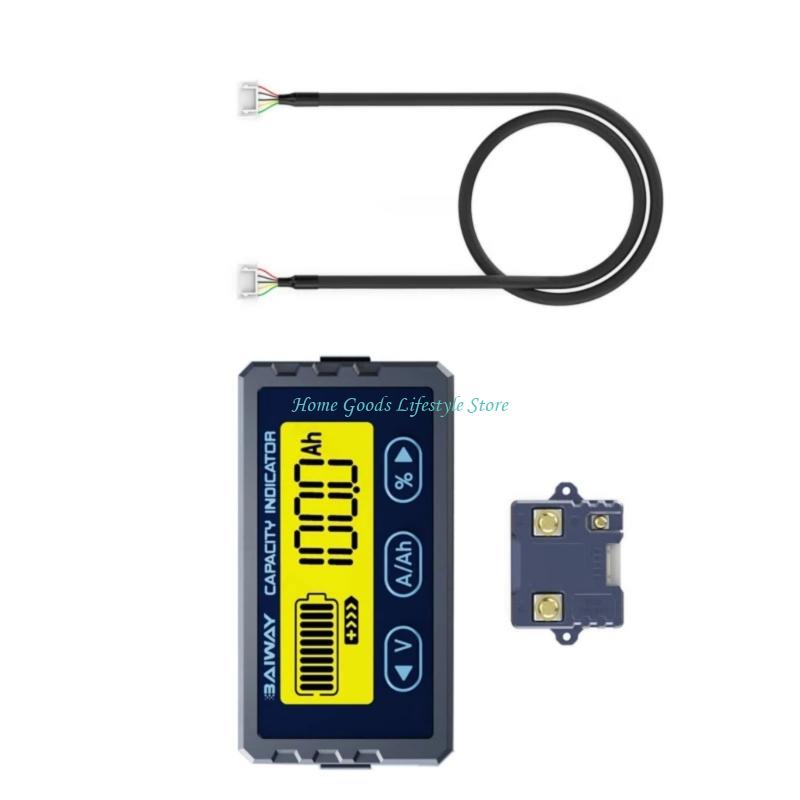 E74E مقياس الكولومتر عالي الدق - مراجعة Battery Monitor Coulometer وسعره
