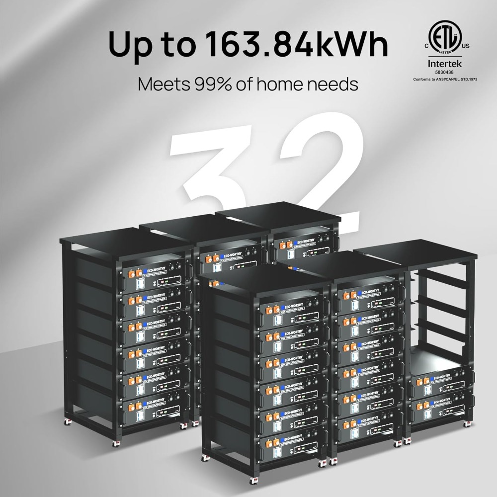 بطارية ليثيوم LiFePO4 48 فولت  - مراجعة Energy Storage Rack وسعره