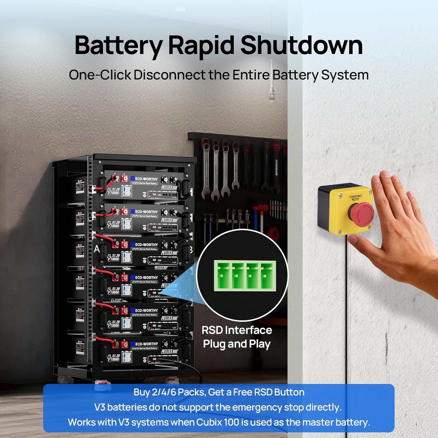 بطارية ليثيوم فوسفات الحديد 10 - مراجعة Energy Storage Rack وسعره