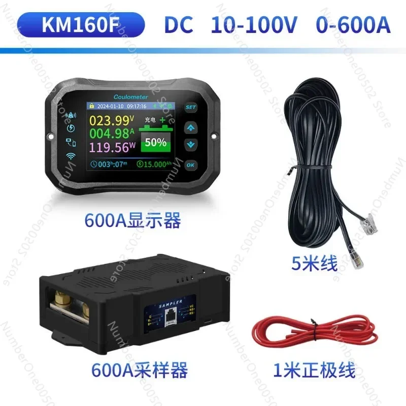 سلسلة KM-F إصدار واي فاي، عداد - مراجعة Battery Monitor Coulometer وسعره